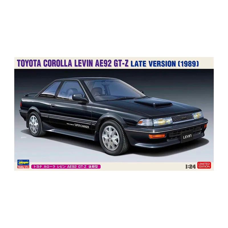 Toyota Corolla Levin AE92 GT. HASEGAWA 20486