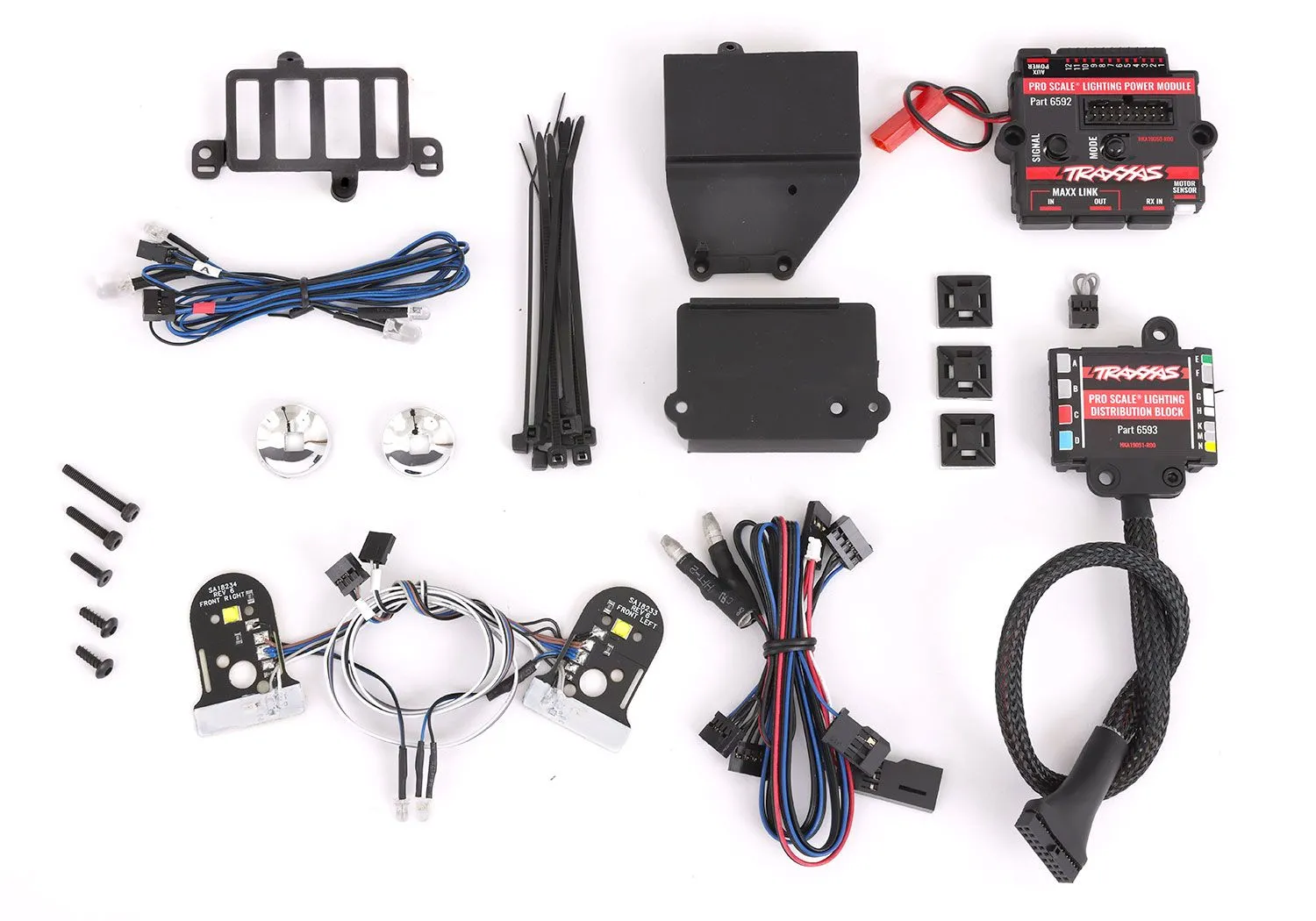 Traxxas Kit complet LED Pro Scale TRX-4 Chevrolet Blazer 1979 et K10 - 8038X