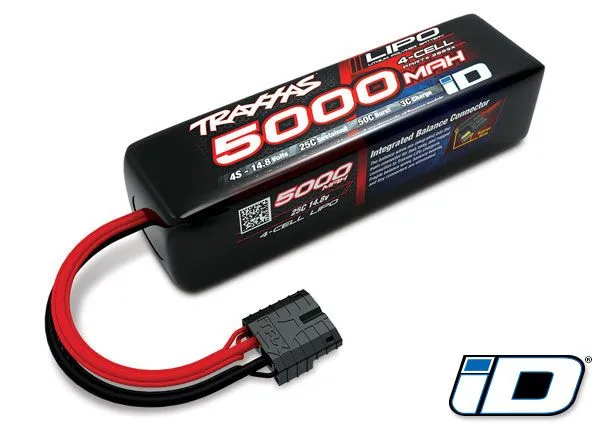 Traxxas Batterie Lipo 4S 14,8V 5000mAh 25C ID - 2889X