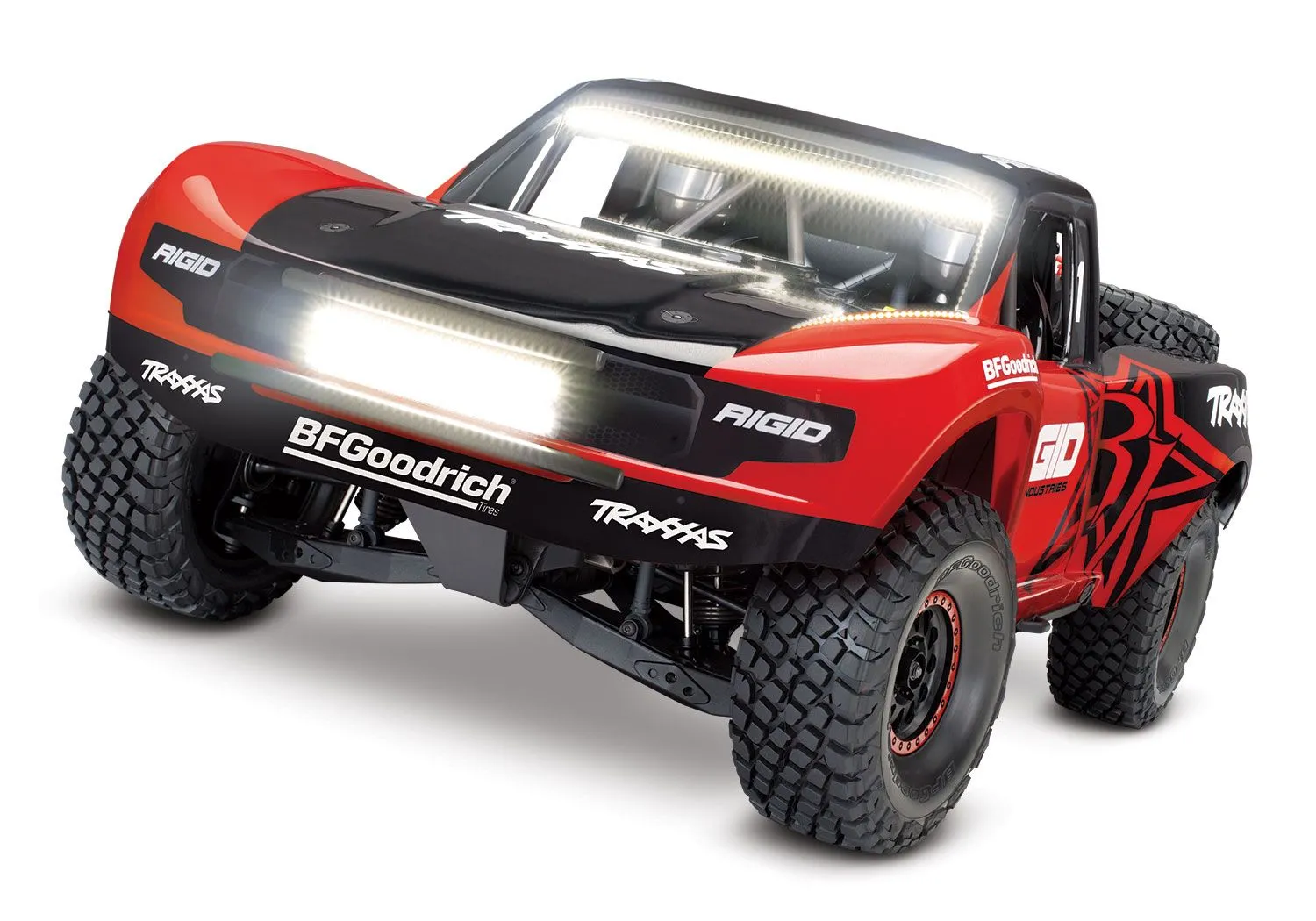 Traxxas UDR Unlimited Desert Rigid Brushless avec Kit Leds - 85086-4-RGD