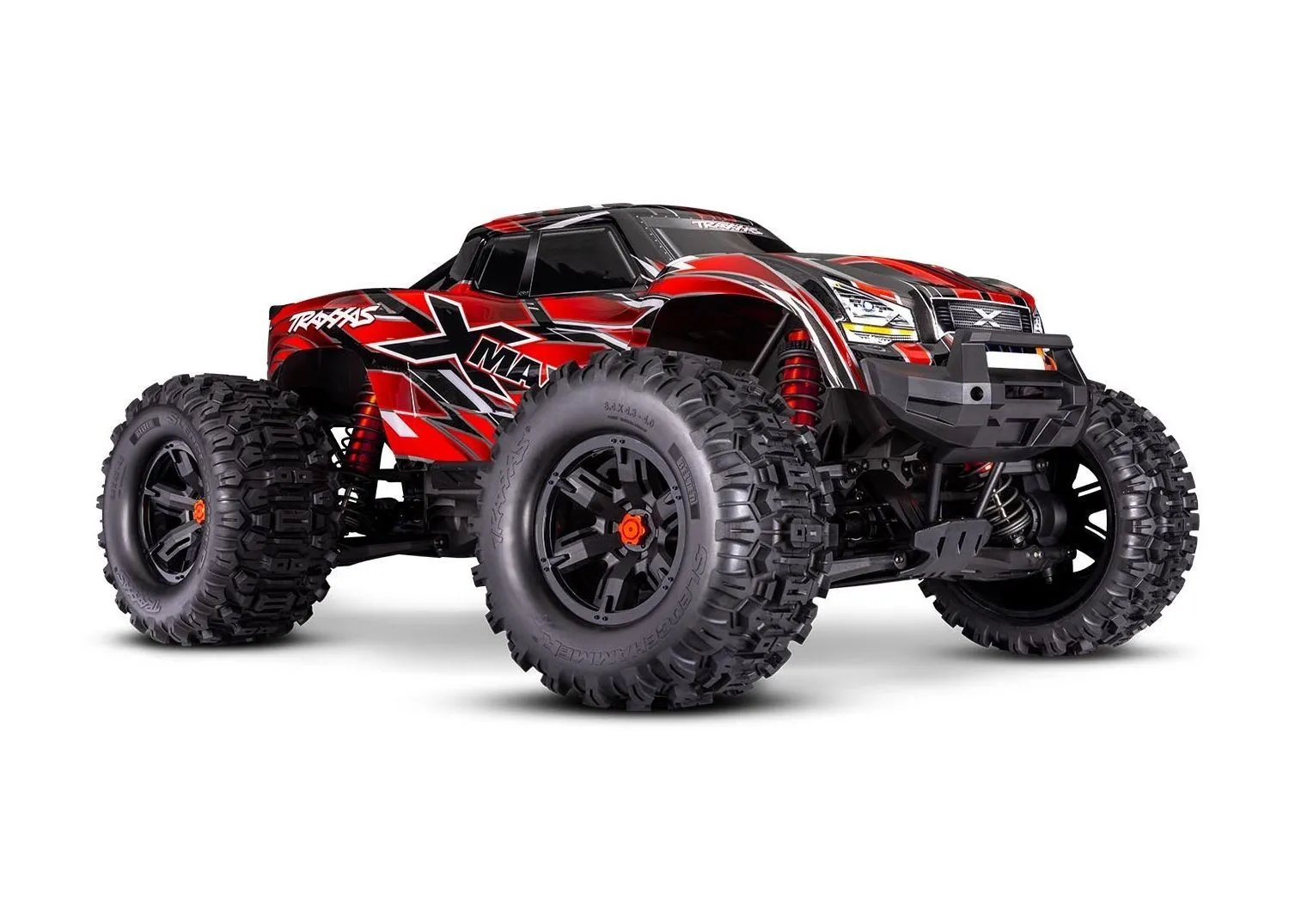 Traxxas X-Maxx 8S Belted Brushless Rouge RTR - 77096-4-RED