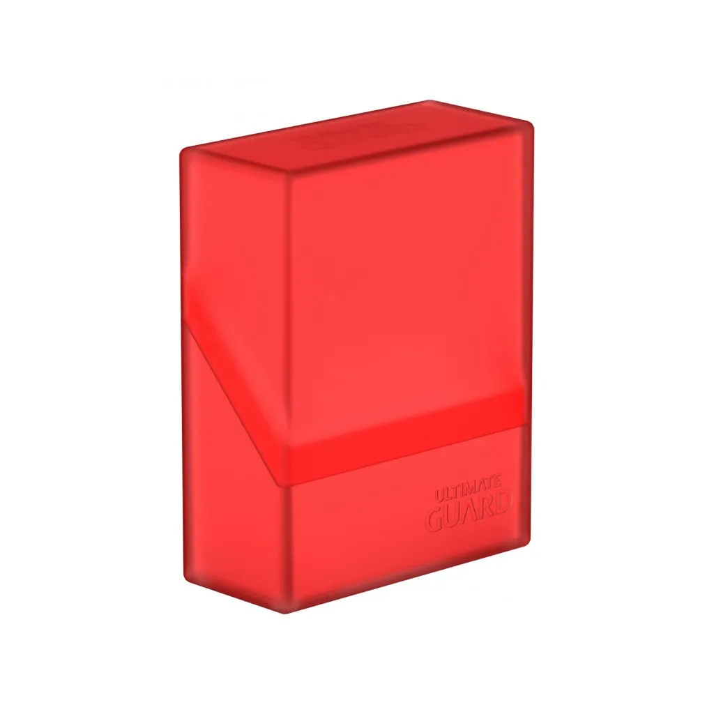 Ultimate Guard Boulder™ Deck Case 40+ taille standard Ruby