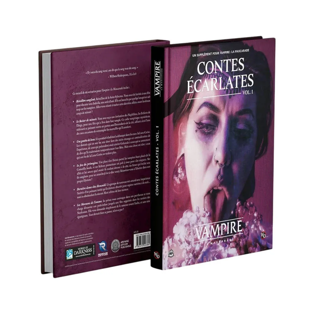Vampire La Mascarade V5 : Contes Écarlates Vol.1