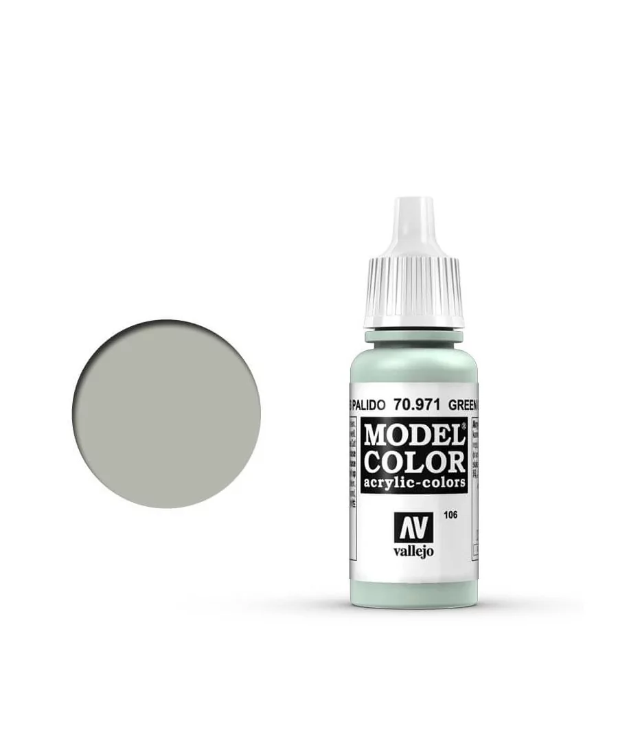 Vallejo Model Color : Vert Gris Pâle