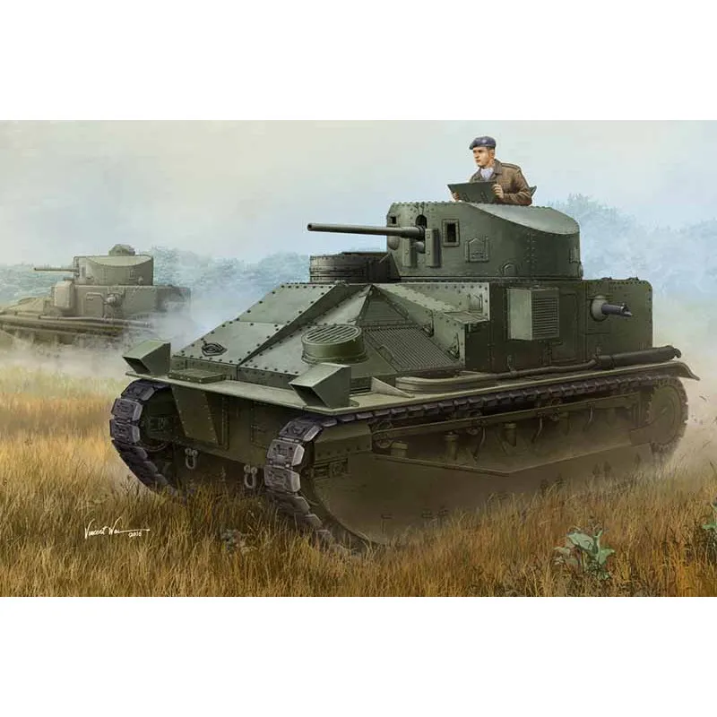 Vickers Mk.II. HOBBY BOSS 83879