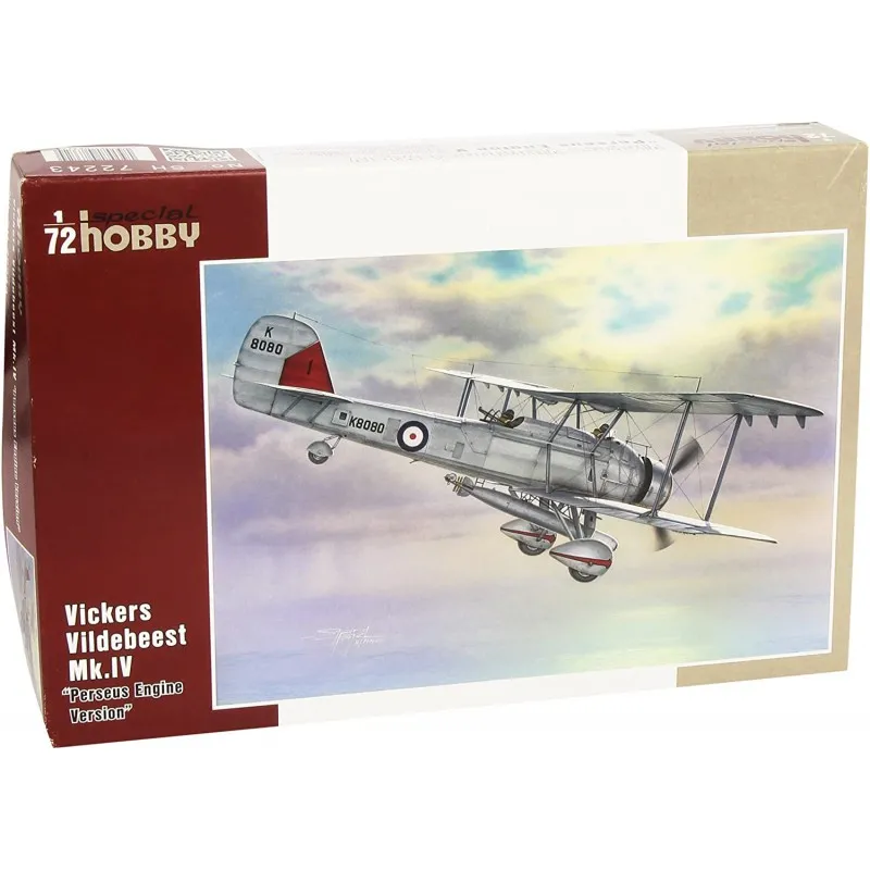 Vickers Vildebeest Mk.IV. SPECIAL HOBBY SH72243