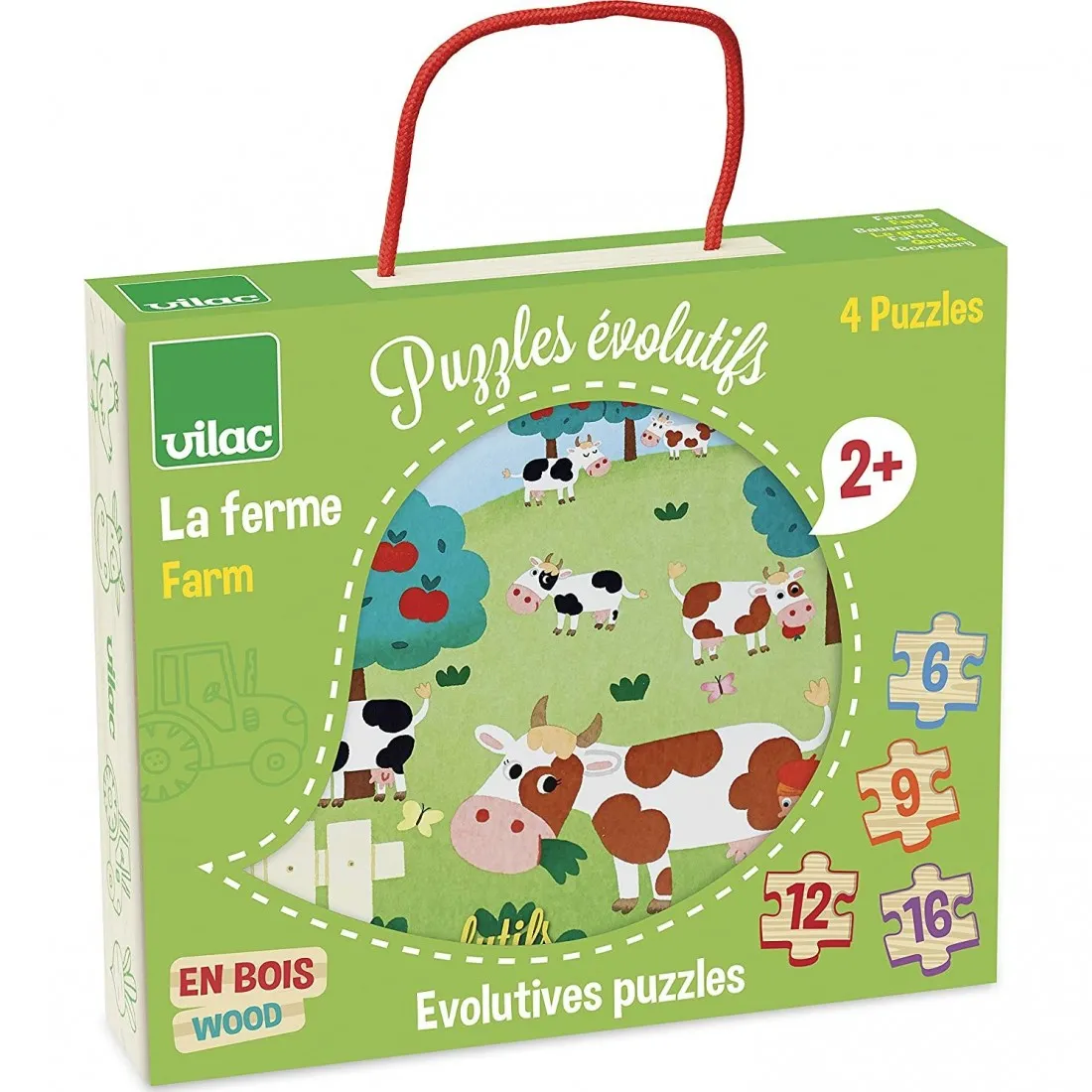 Puzzles évolutifs La Ferme - Vilac