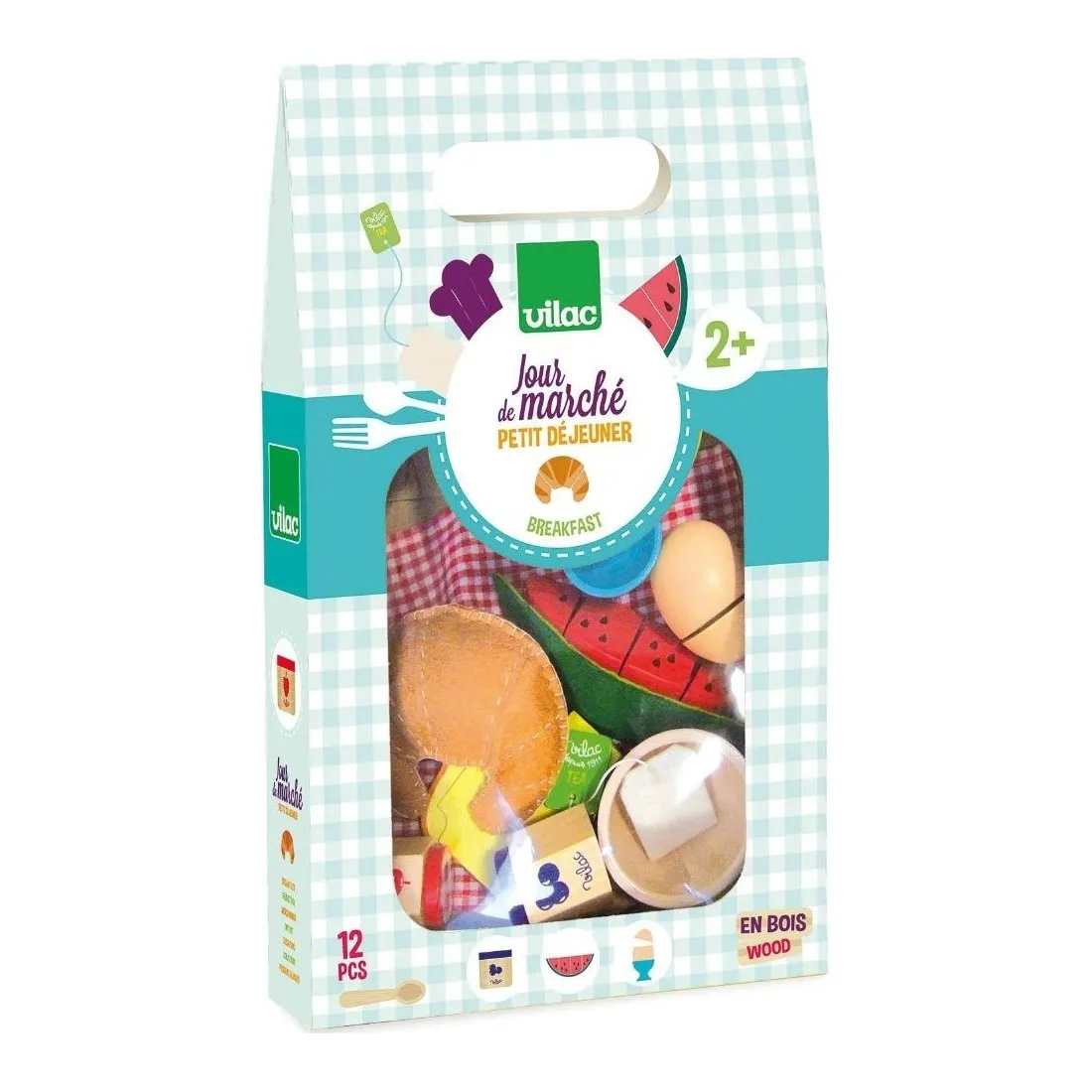 Coffret petit déjeuner en bois Vilac - Jour de marché
