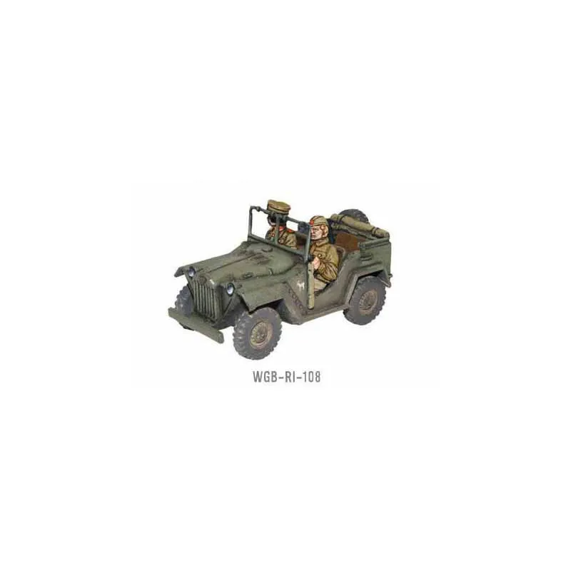 Voiture de campagne soviétique Gaz 67b. Bolt Action. WARLORD GAMES WGB-RI-108