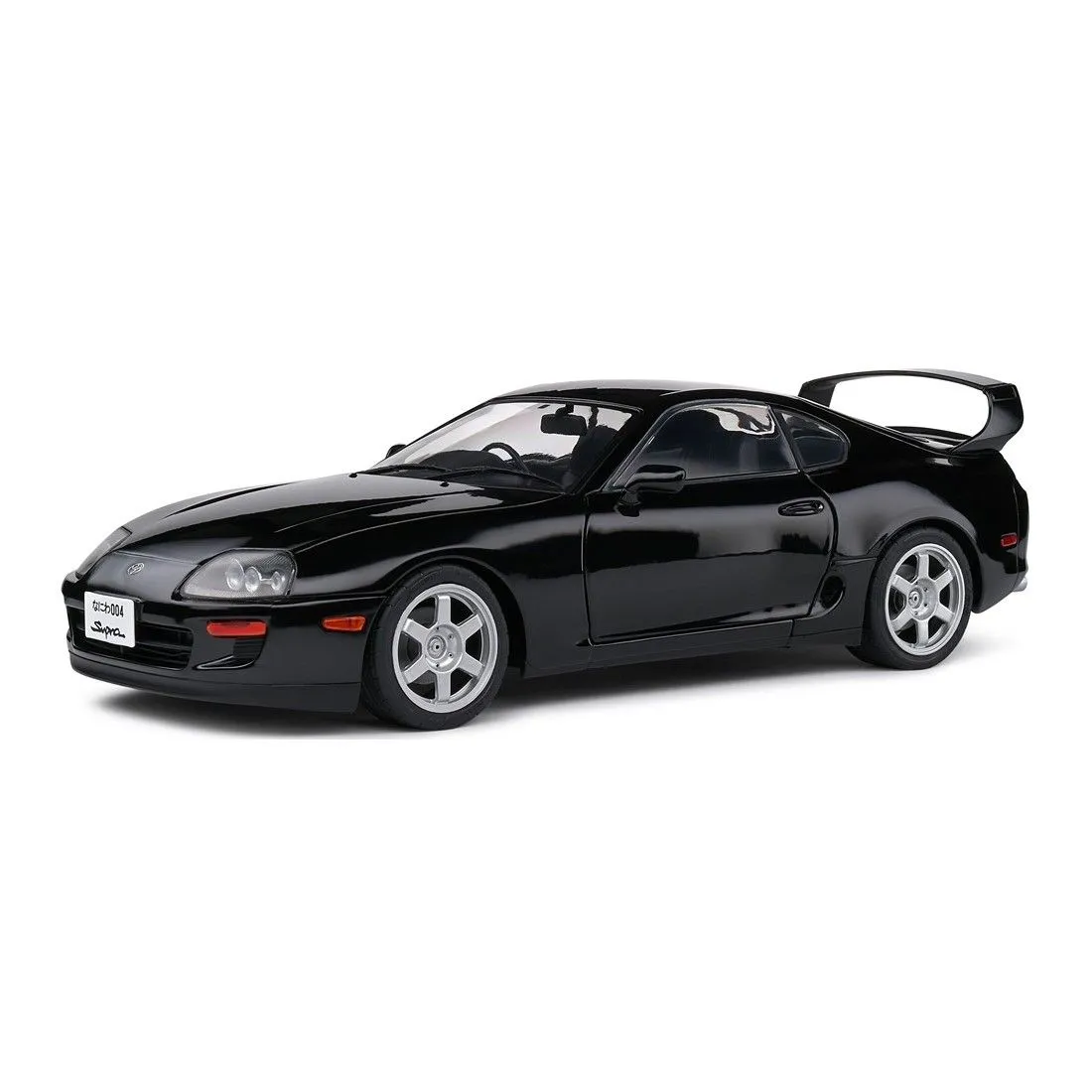 Toyota Supra Mk4 (A80) Black 1993 1/18 SOLIDO - S1807606