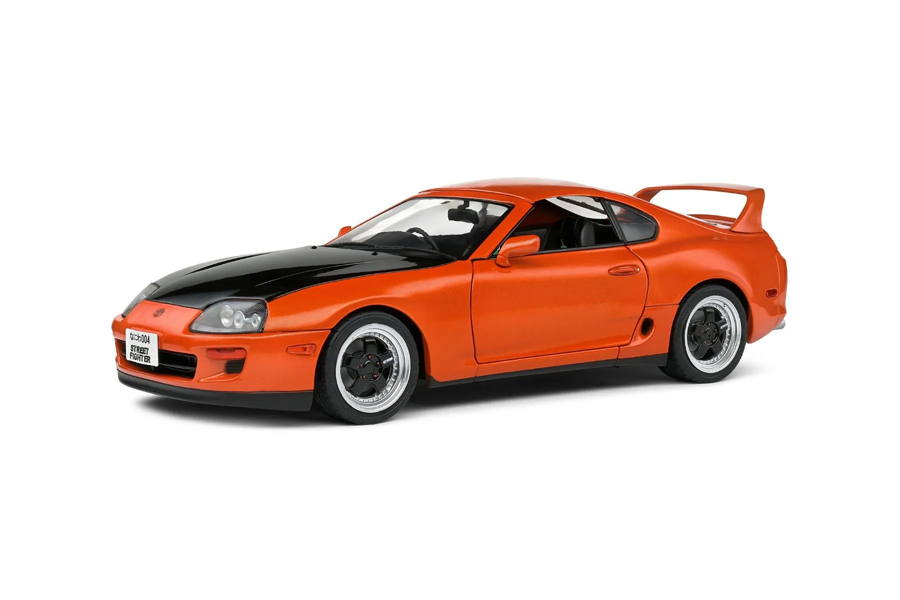 Toyota Supra Mk4 (A80) Streetfighter Orange 1993 1/18 SOLIDO - S1807605