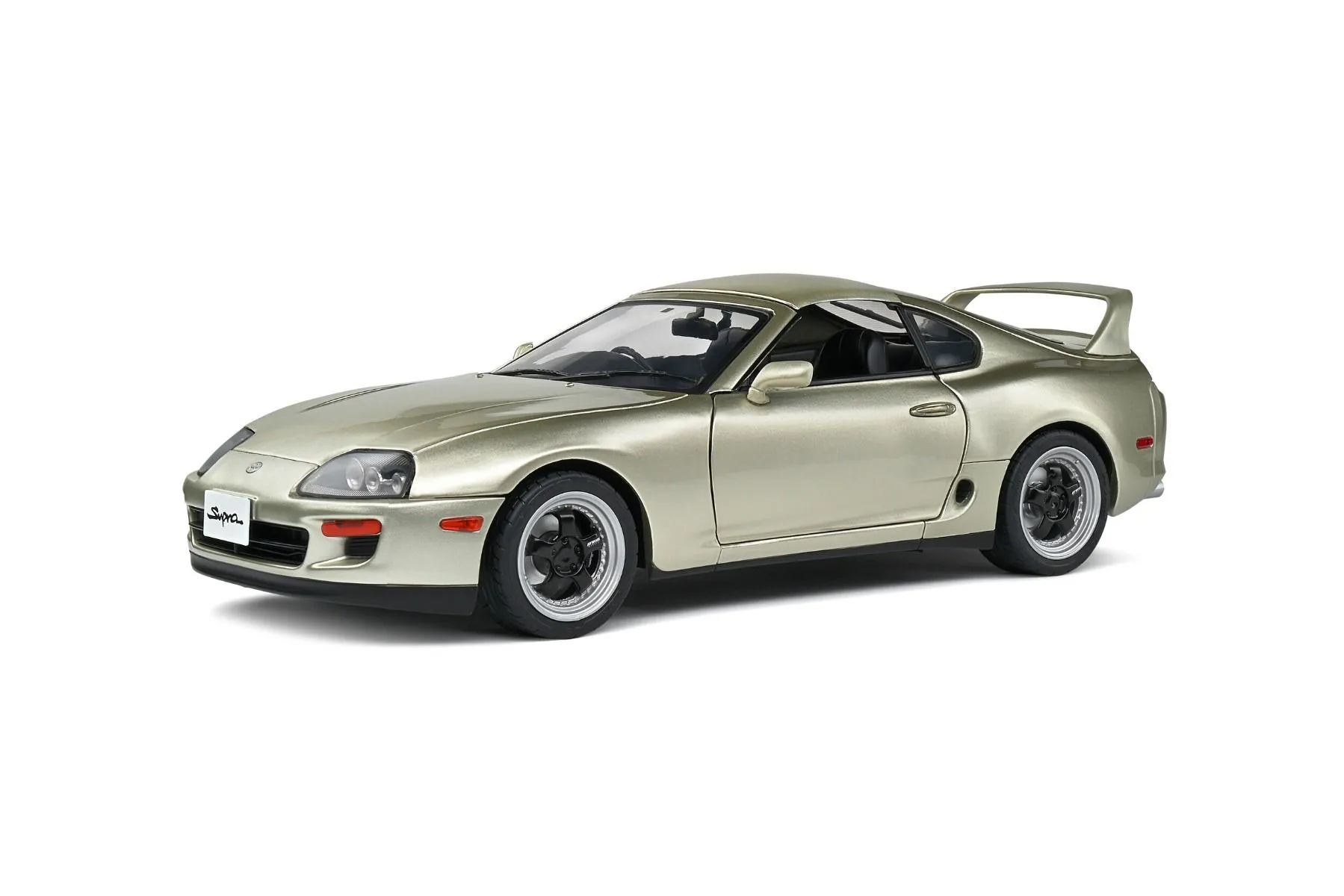 Toyota Supra Mk4 (A80) Targa Roof Grey 1998 1/18 SOLIDO - S1807604