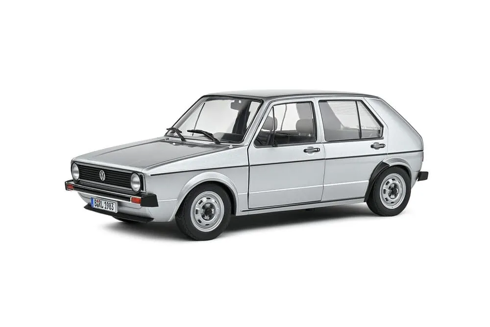 Volkswagen Golf L Silver 1983 1/18 SOLIDO - S1800214