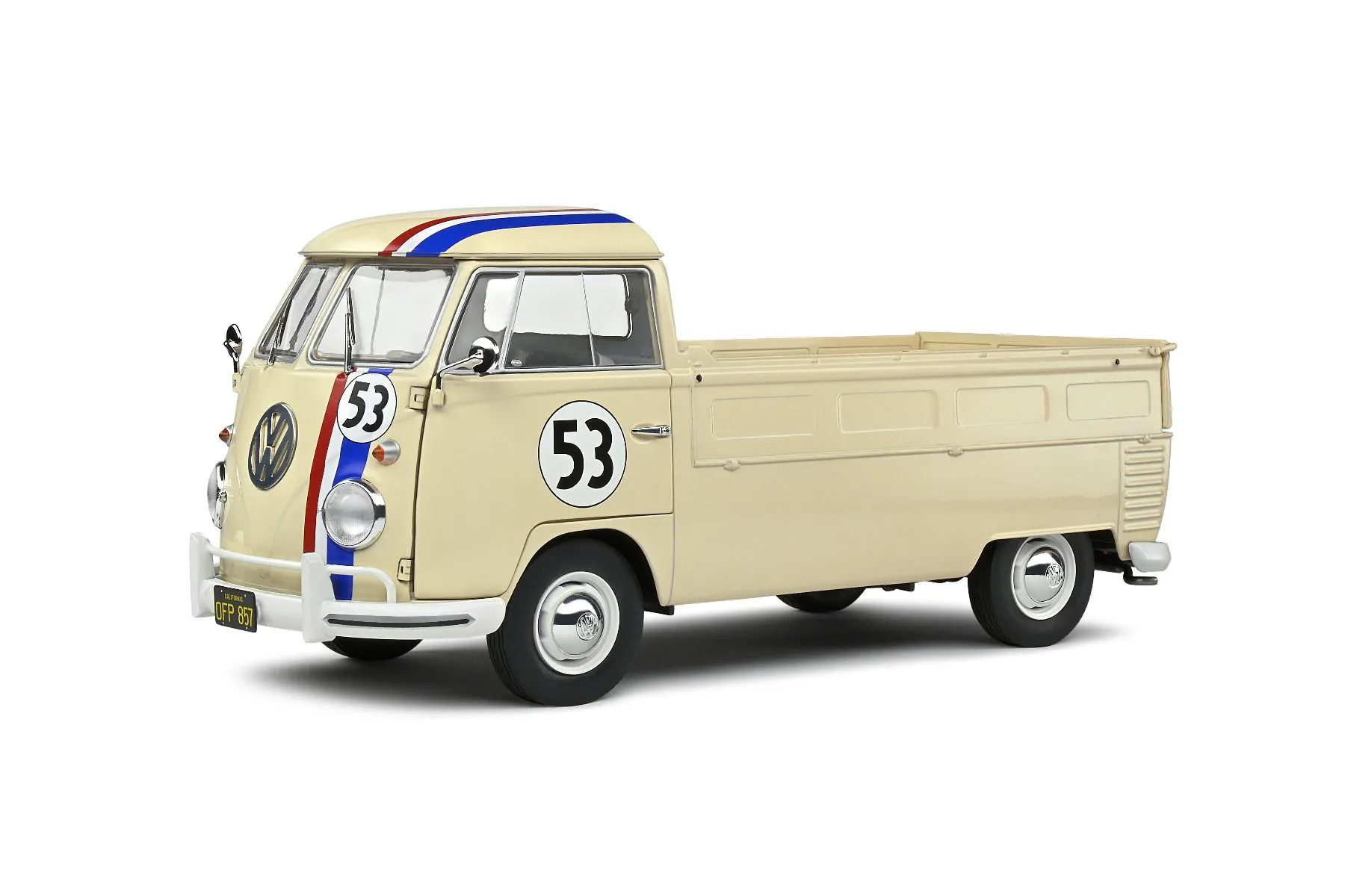 Volkswagen T1 Pick Up Racer 53 Beige 1950 1/18 SOLIDO - S1806708