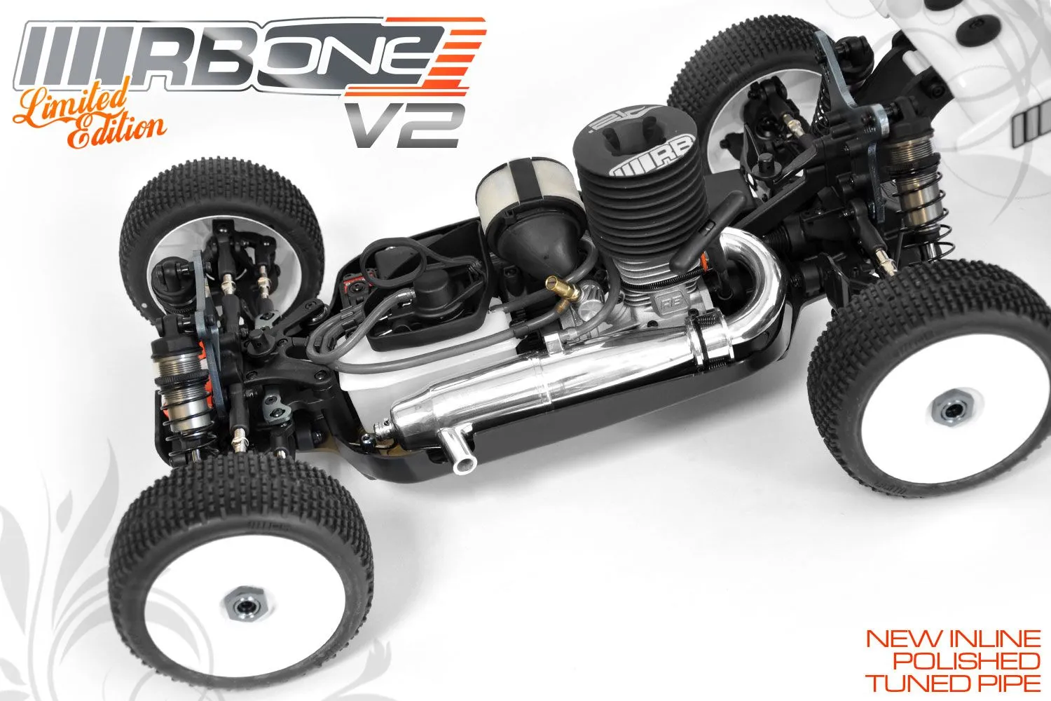 Voiture RC 1/8e thermique RBOne V2 RTR - RB product
