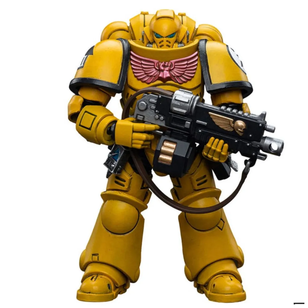 W40K - Figurine Joy Toy : Imperial Fists Intercessor with Auto Bolt Rifle