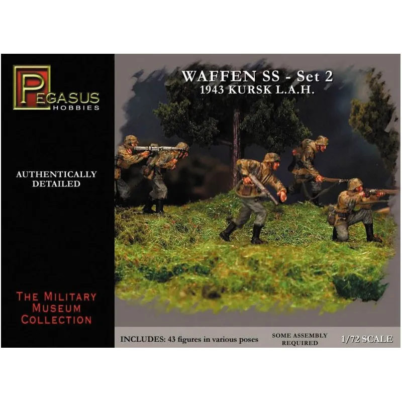 Waffen SS 1943 Seconde Guerre mondiale Infanterie Set 2. PEGASUS 7202