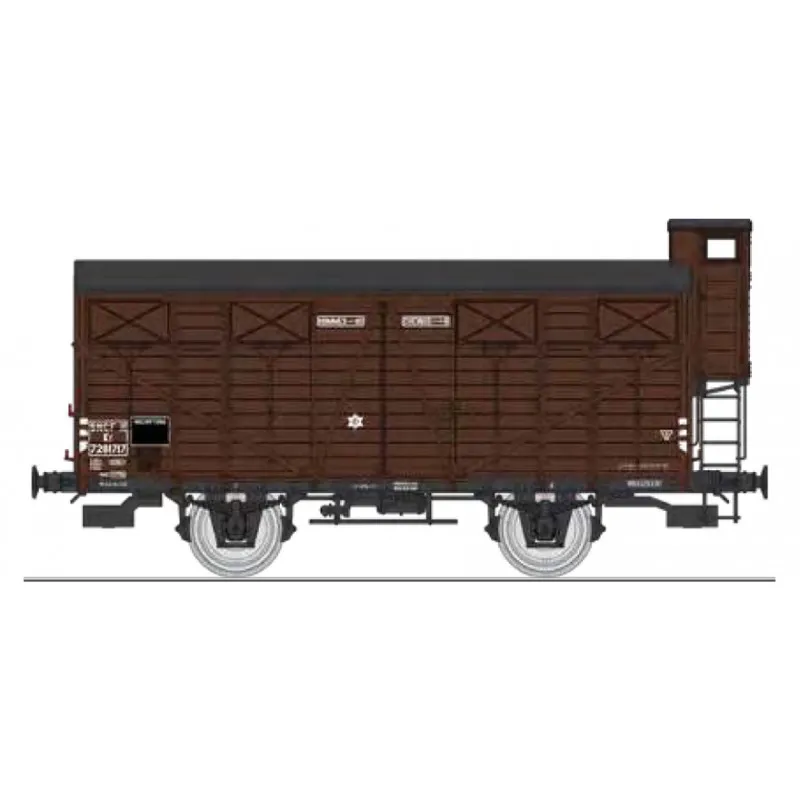 Wagon fermé avec guérite, OCEM 19, SNCF. REE MODELES WB-691