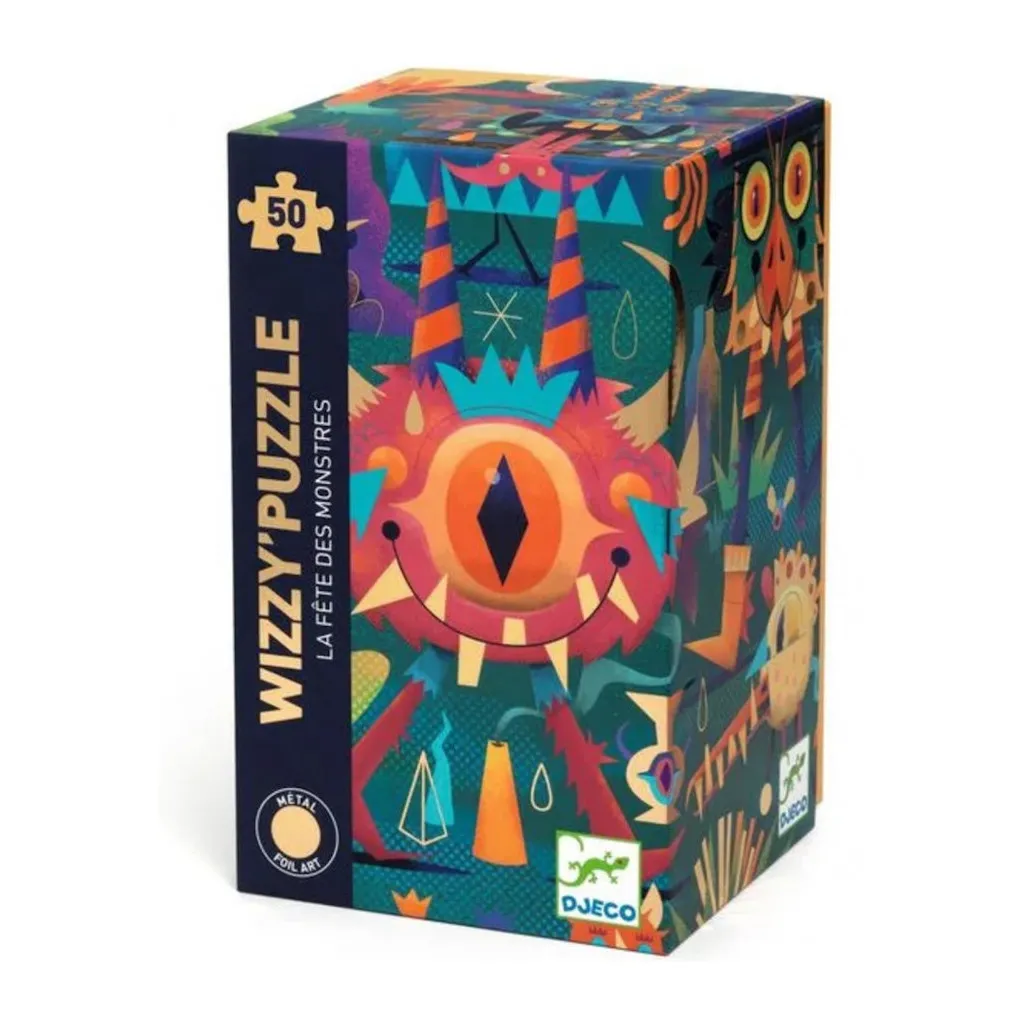 Wizzy Puzzle - La Fête des Monstres - 50 Pièces