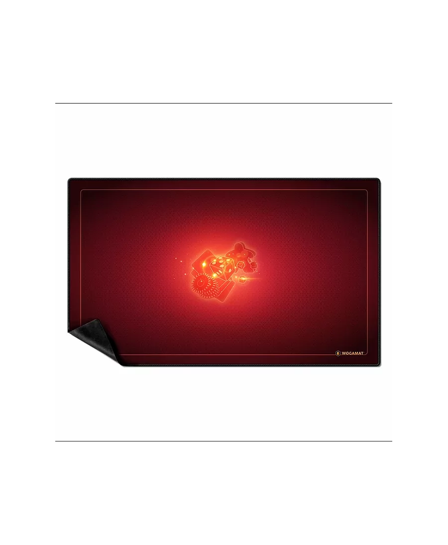 Wogamat : Tapis Multijeux Rouge (60x100cm)