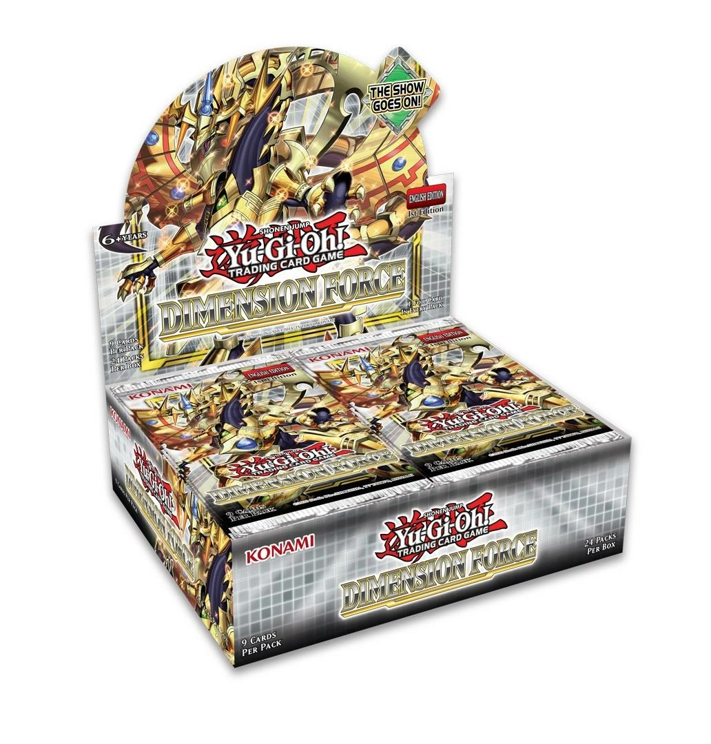 Yu-gi-oh! jcc - display de pack de booster dimension force (24 boosters) - Deck Box et Rangement