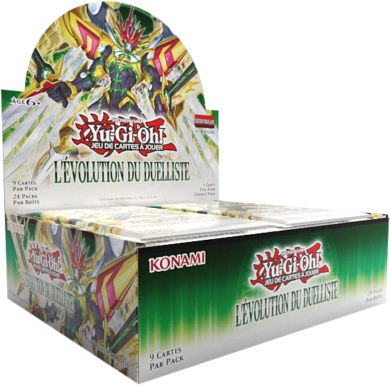 Yu-gi-oh! jcc - display de pack de booster duelist’s advance (24 boosters)