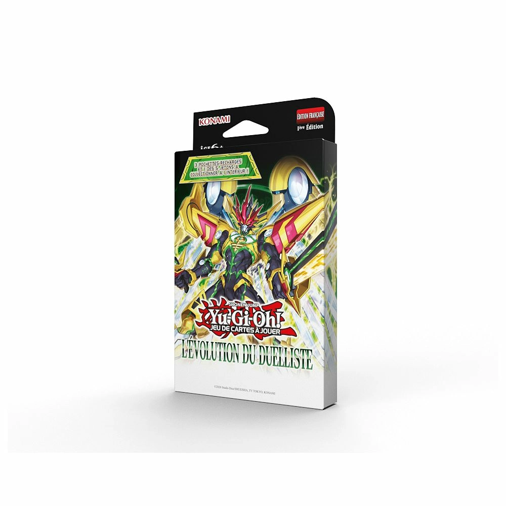 Yu-gi-oh! jcc - pack de 3 boosters duelist’s advance (blister cartonné)