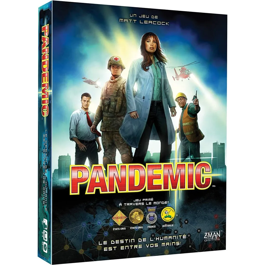 Pandemic - jeu coopératif