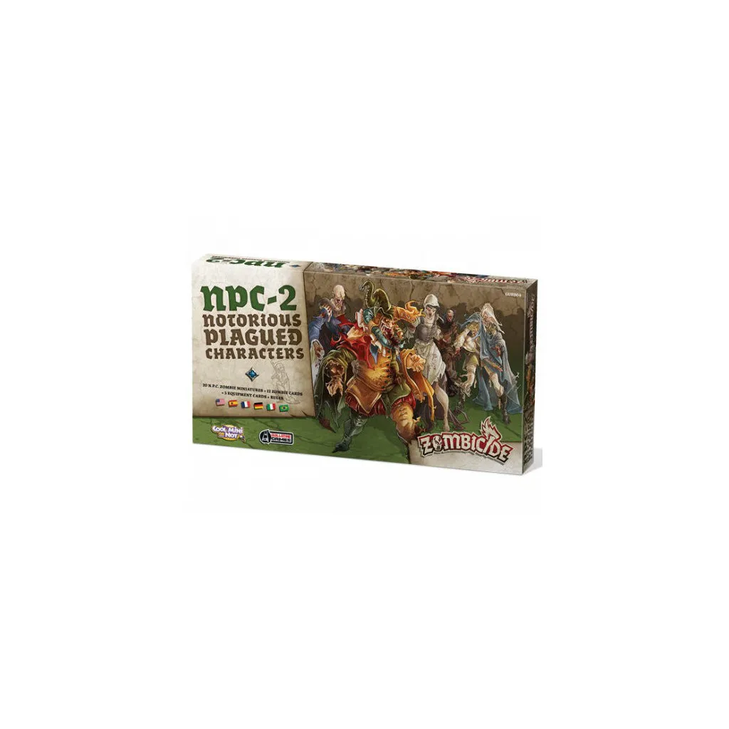 Zombicide Black Plague - Notorious Plagued Characters 2